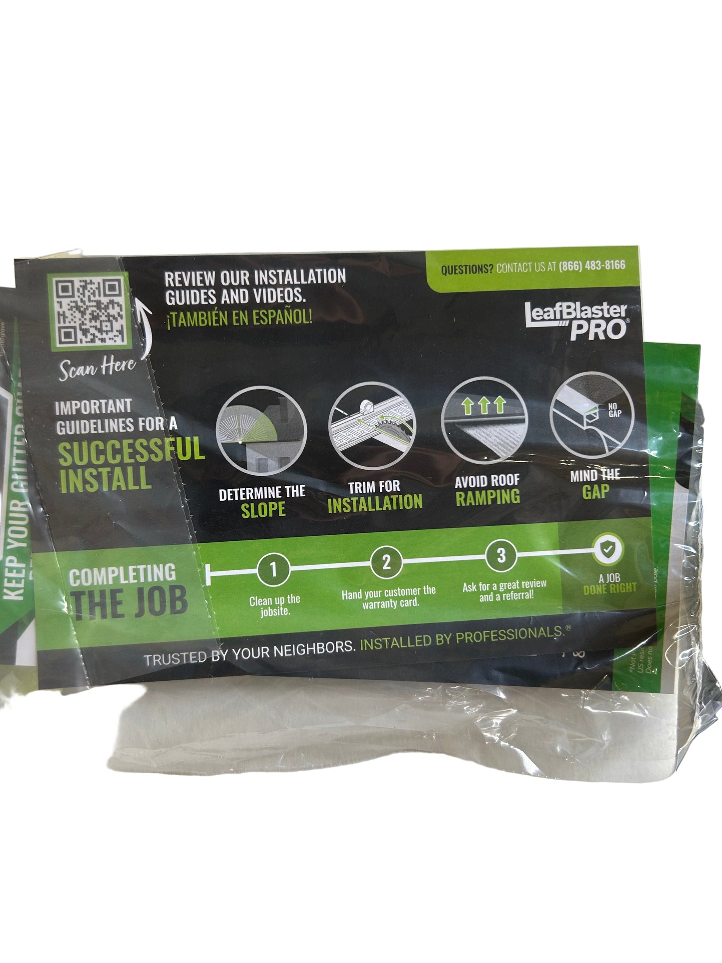 LeafBlaster Pro Gutter Guard - 5" & 6" Small Hole Mesh | Wave Pattern Technology | Professional Grade | Damascus OR + Nationwide Shipping