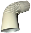 3" Round Downspout Elbow - 75° Professional Grade Aluminum | 25+ Colors | Standard Shipping Available | Damascus OR