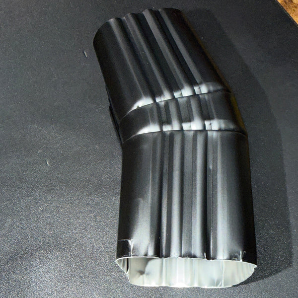 3x4 inch Type A Downspout Elbow 22.5 Degree Aluminum Professional Grade 25+ Colors