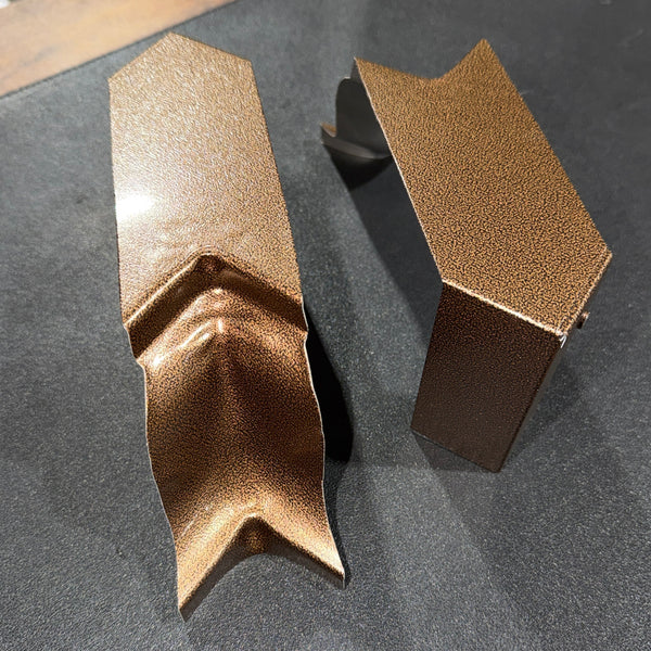 5K 90 Degree Strip Miter Professional Grade Gutter Component