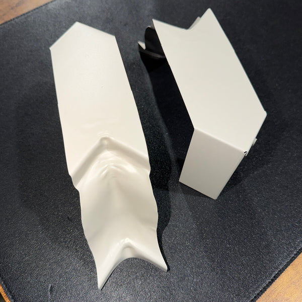 5K 90 Degree Strip Miter Professional Grade Gutter Component