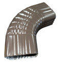3x4" 75-Degree Downspout Elbow – Type B Corrugated Aluminum (25+ Colors)