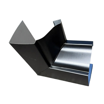 5K 90 degree box miter aluminum gutter corner inside pre-formed precision corner piece white black musket brown GutterAll Damascus Oregon