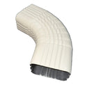 3x4" 75-Degree Downspout Elbow – Type B Corrugated Aluminum (25+ Colors)