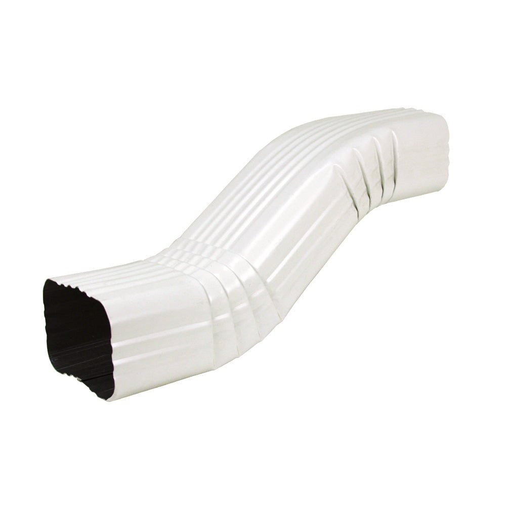 3x4 Aluminum 4 Inch Double A Downspout Offset – Gutter All