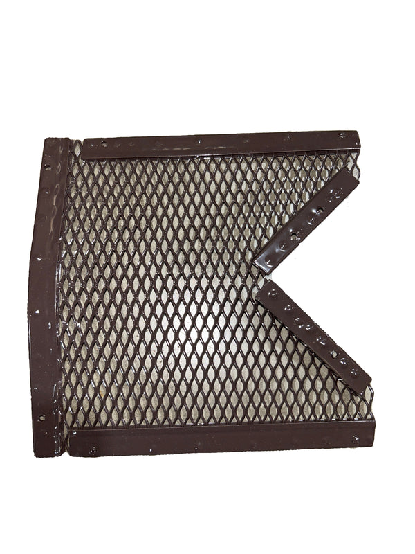 premier gutter cover corner miter mesh guard aluminum expanded metal professional installation inside outside corner protection Damascus Oregon