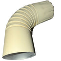 3" Round Downspout Elbow - 75° Professional Grade Aluminum | 25+ Colors | Standard Shipping Available | Damascus OR