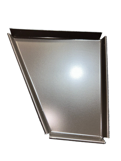 GA Kent Fascia 5 inch Top Gutter End Cap Left Right Aluminum 25+ Colors Professional Grade