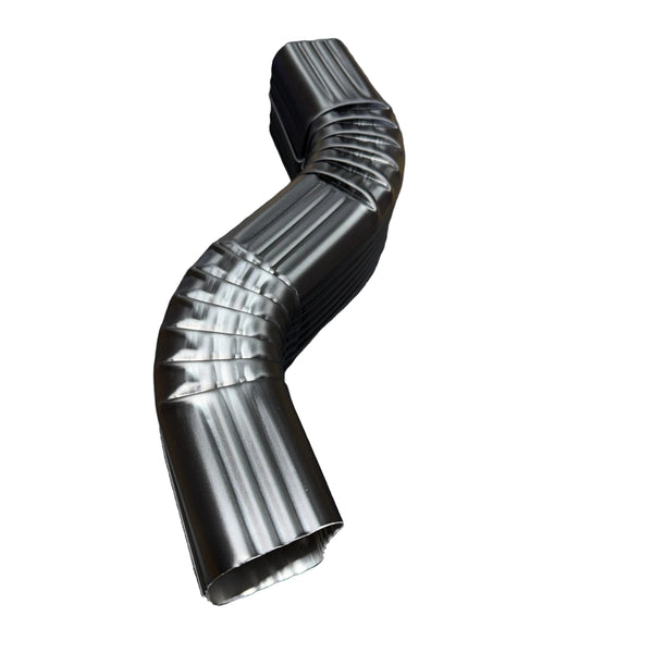 2x3" Double A Offset 6" Aluminum White Professional