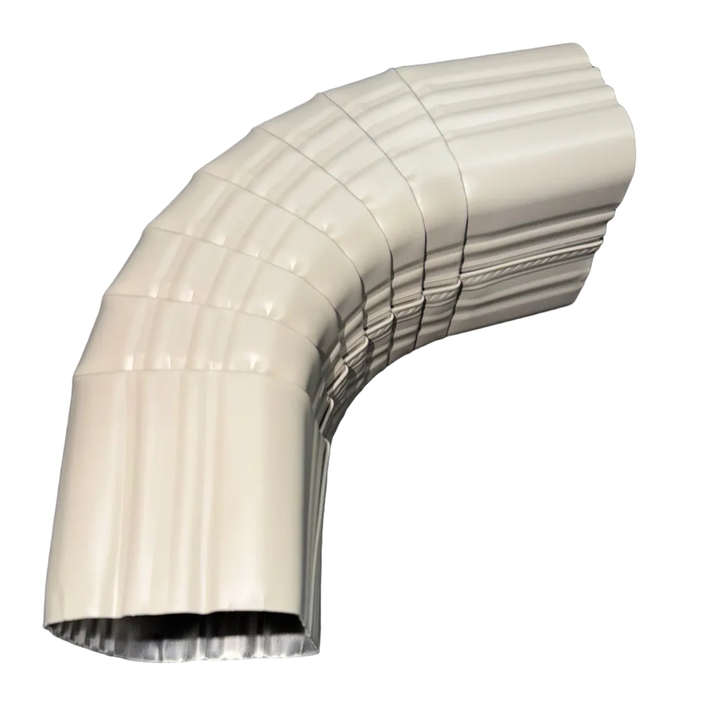 75 degree aluminum downspout elbow for deep fascia offsets
