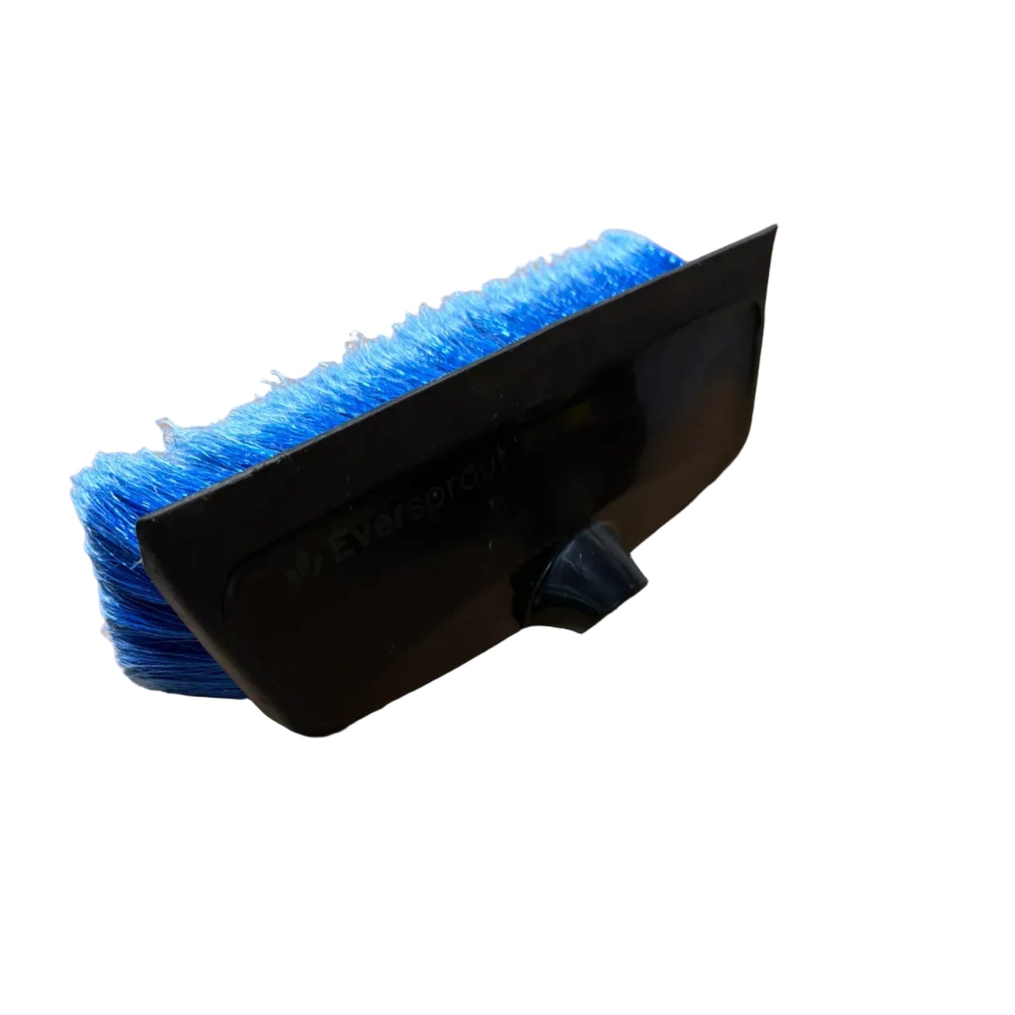 Eversprout scrub brush blue soft bristles black squeegee blade polymer body extension pole mount gentle cleaning solar panels windows siding GutterAll Damascus Oregon