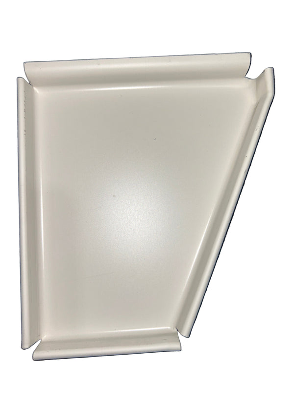 GA 5" Professional Fascia Style End Cap (4-1/2" top) - Gutter Termination - Damascus OR