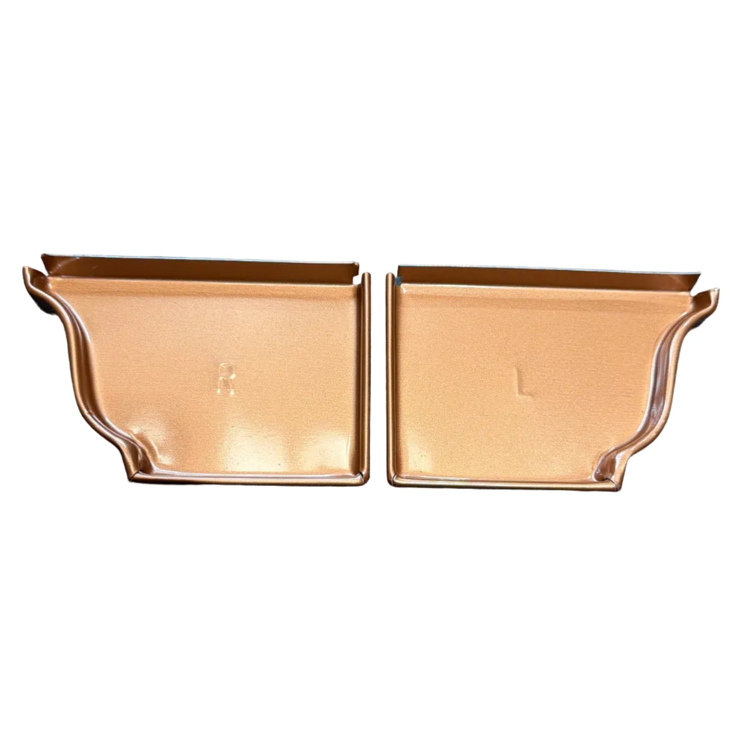 5K Aluminum Gutter End Cap - K-Style Ogee Profile | Damascus OR