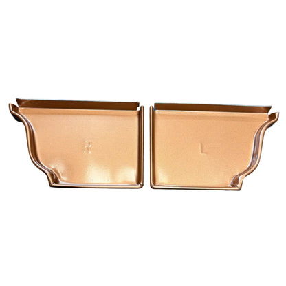 5K Aluminum Gutter End Cap - K-Style Ogee Profile | Damascus OR