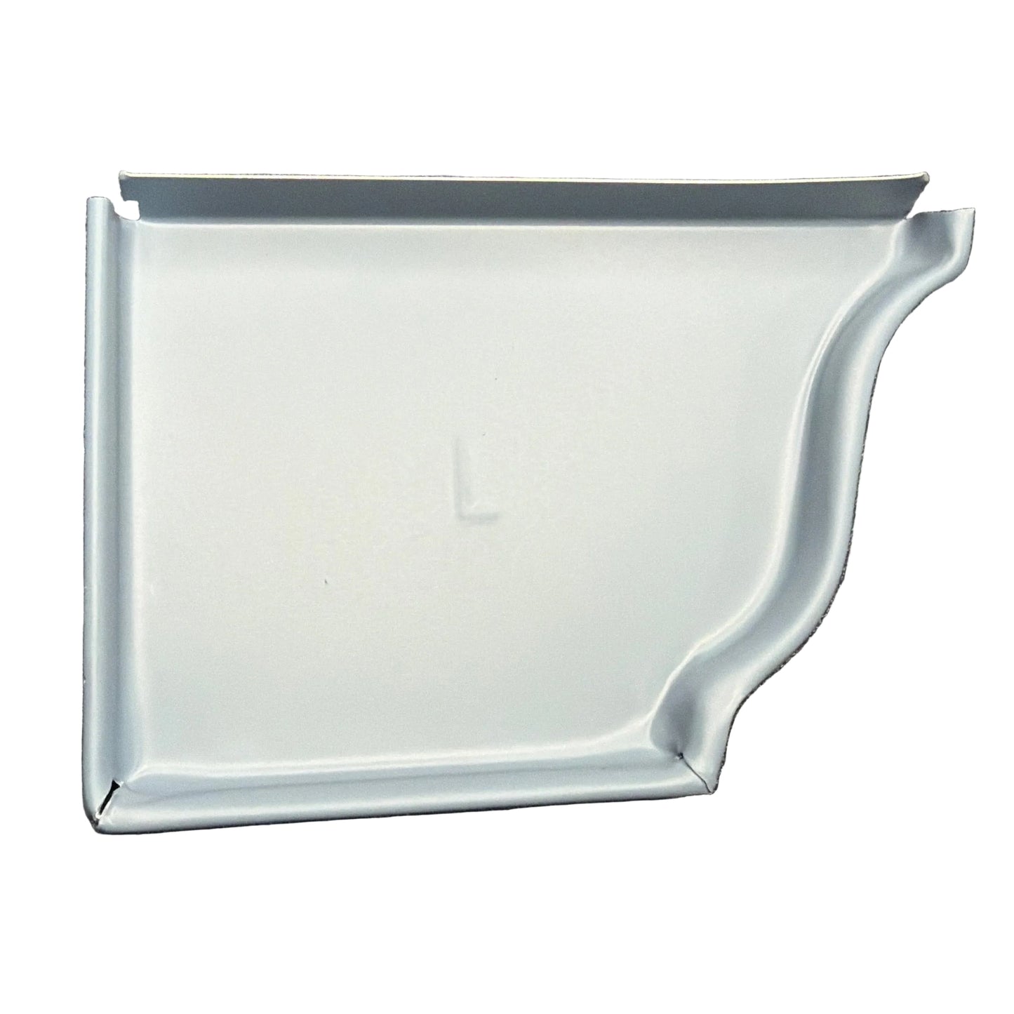 5K Aluminum Gutter End Cap - K-Style Ogee Profile | Damascus OR