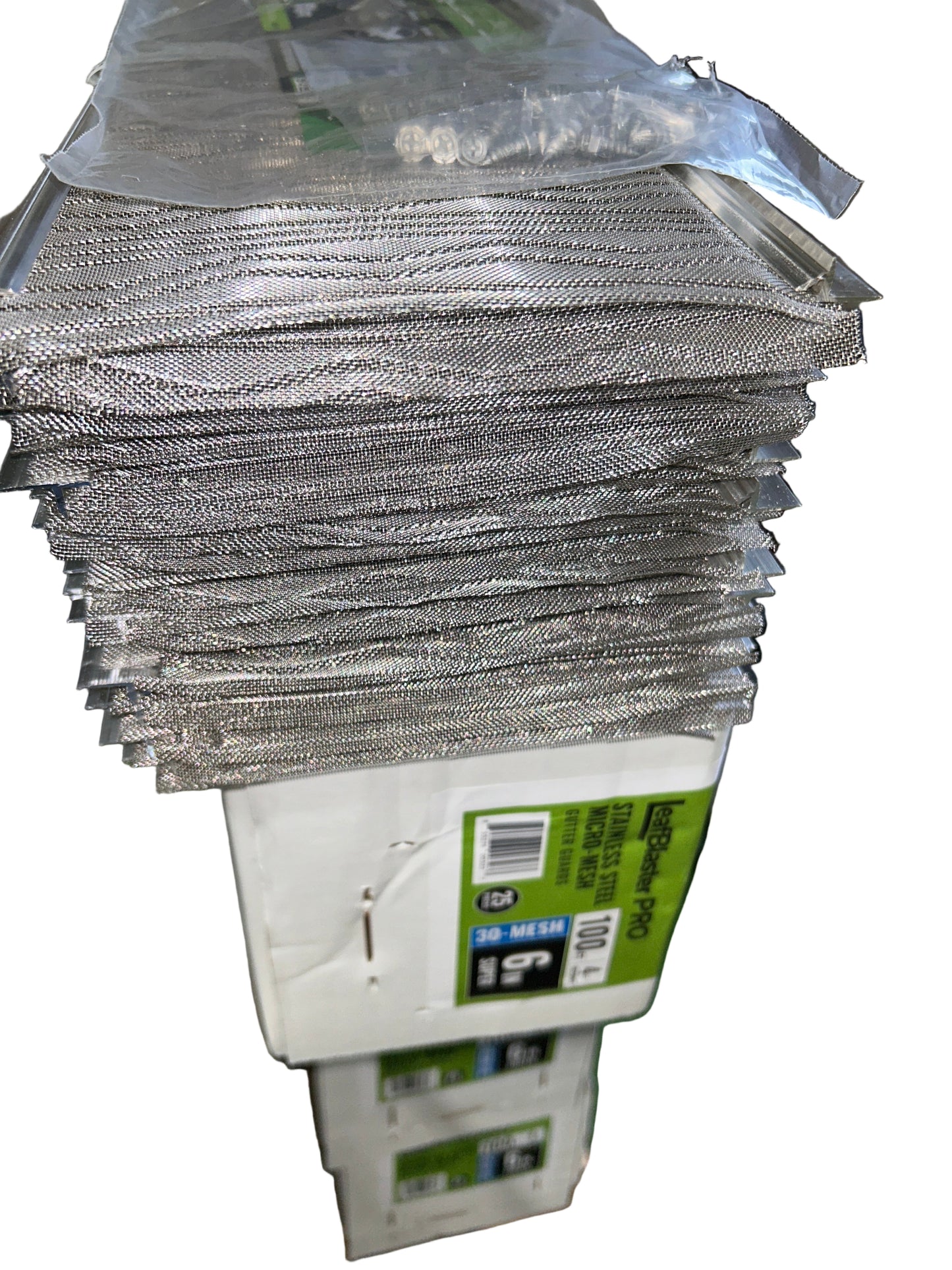 LeafBlaster Pro Gutter Guard - 5" & 6" Small Hole Mesh | Wave Pattern Technology | Professional Grade | Damascus OR + Nationwide Shipping