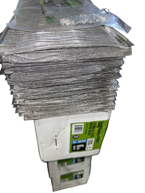 Sistema de protección de residuos de primera calidad LeafBaster Pro Gutter Guard de 5" y 6" con orificios pequeños