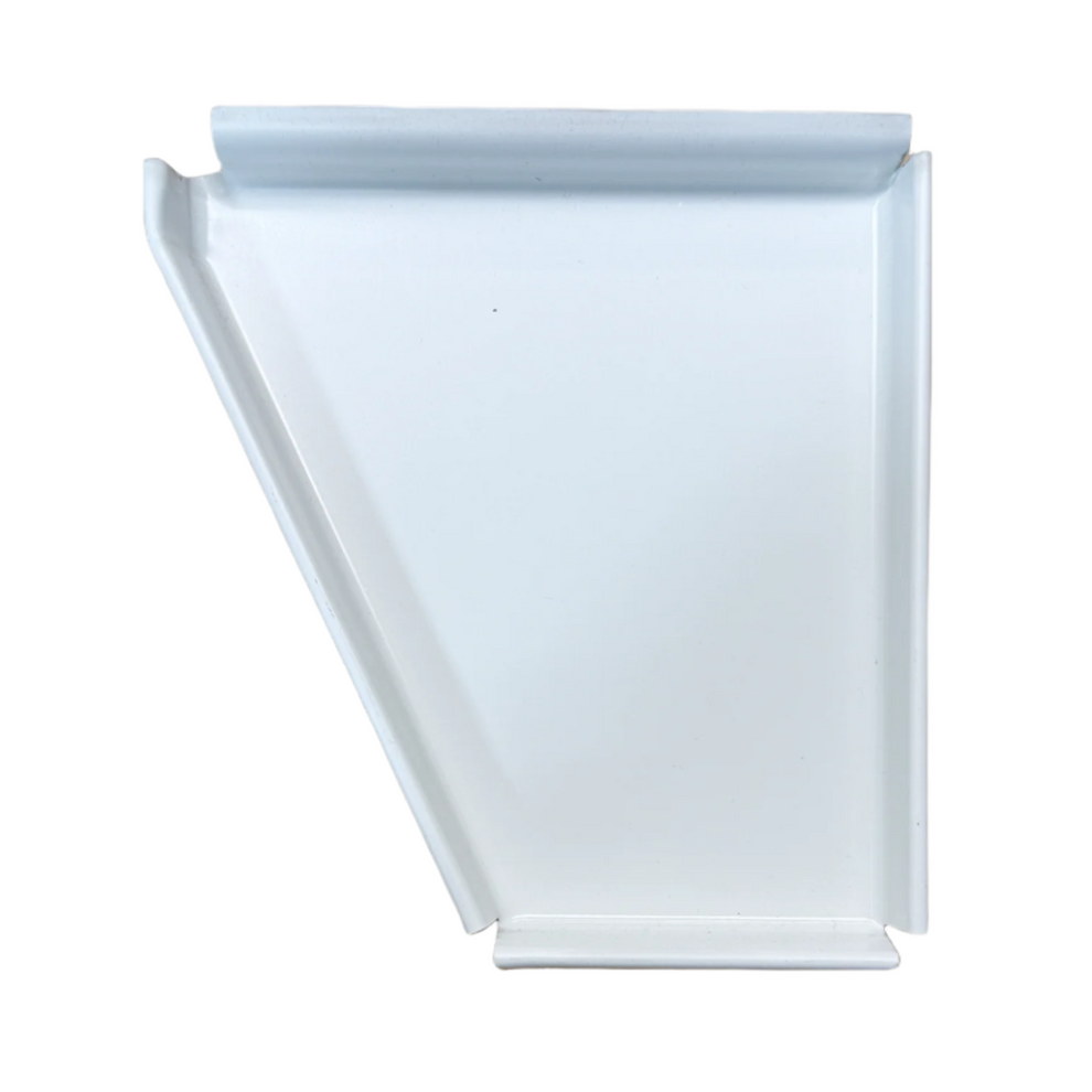 Gettr Cap 5 Inch Aluminum Fascia End Cap | K-Style Gutter Stop – Gutter All