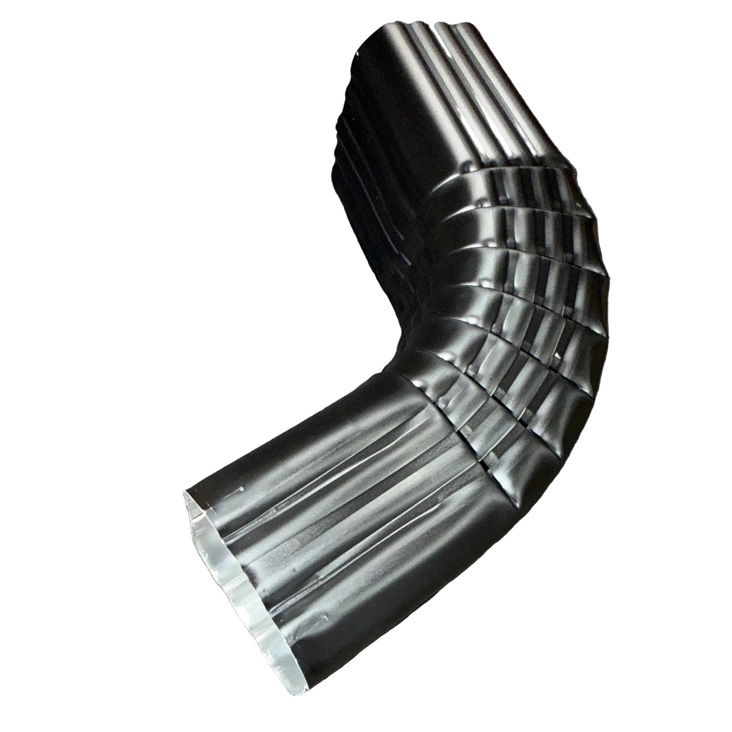 75 degree aluminum downspout elbow for deep fascia offsets