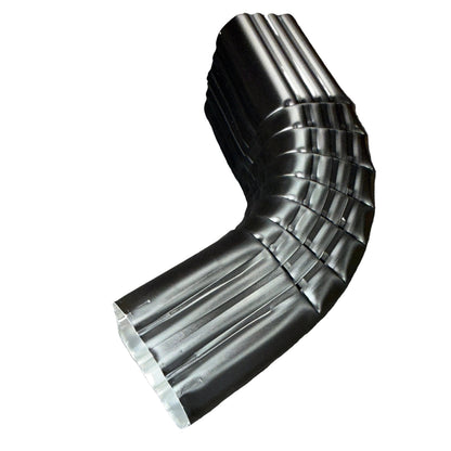 75 degree aluminum downspout elbow for deep fascia offsets