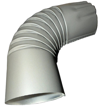 3" Round Downspout Elbow - 75° Professional Grade Aluminum | 25+ Colors | Standard Shipping Available | Damascus OR