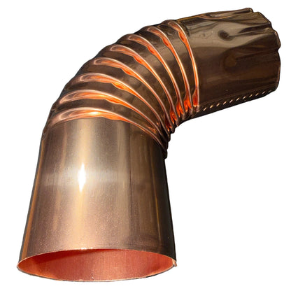 3" Round Downspout Elbow - 75° Professional Grade Aluminum | 25+ Colors | Standard Shipping Available | Damascus OR