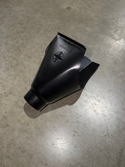 6 in Half Round Gutter Max Flow Outlet - 6 in, 3.1 or 4.1 in