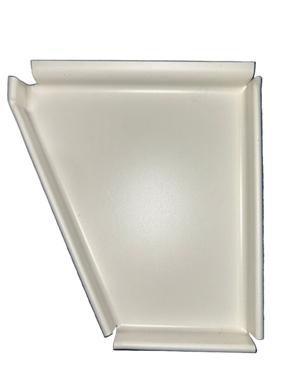 GA 5" Professional Fascia Style End Cap (4-1/2" top) - Gutter Termination - Damascus OR