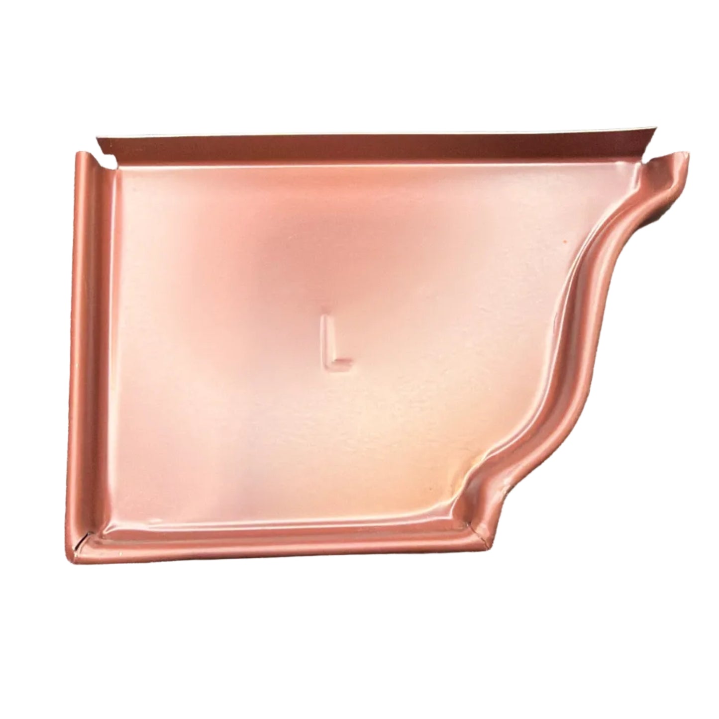 5K Aluminum Gutter End Cap - K-Style Ogee Profile | Damascus OR
