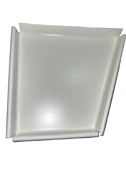 GA 5" Wide Bottom Fascia End Cap - K-Style Gutter | 25+ Colors | Left/Right Options