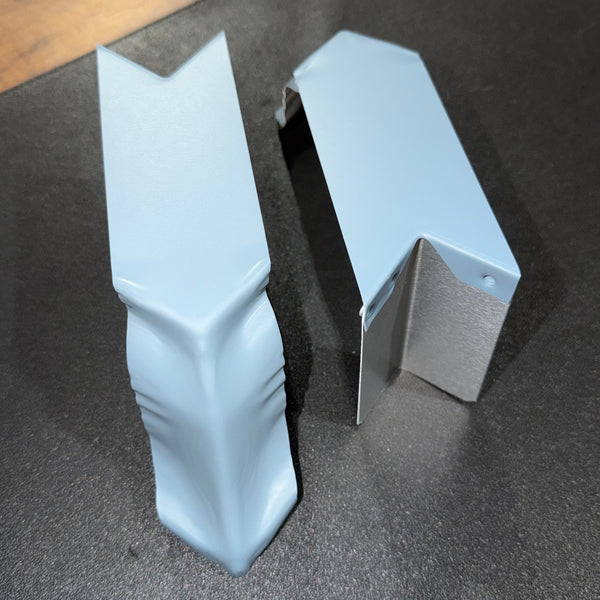 5K 90 Degree Strip Miter Professional Grade Gutter Component