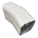 3x4 inch Type A Downspout Elbow 22.5 Degree Aluminum Professional Grade 25+ Colors