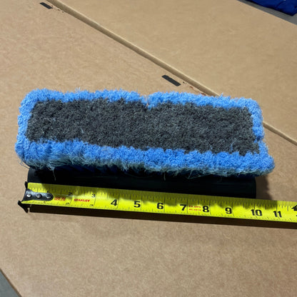 Eversprout scrub brush blue soft bristles black squeegee blade polymer body extension pole mount gentle cleaning solar panels windows siding GutterAll Damascus Oregon