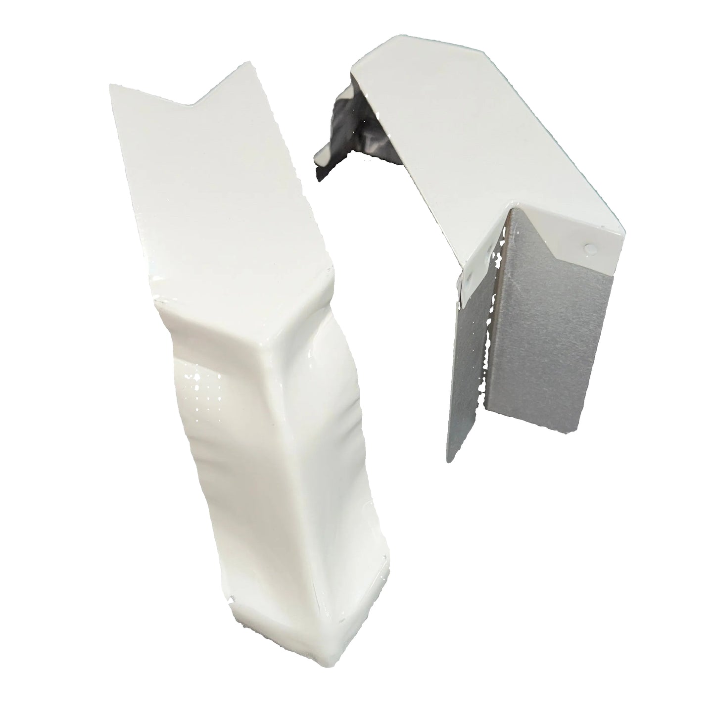 5K 90° Corner Miter .027 Aluminum K-Style Gutter Damascus