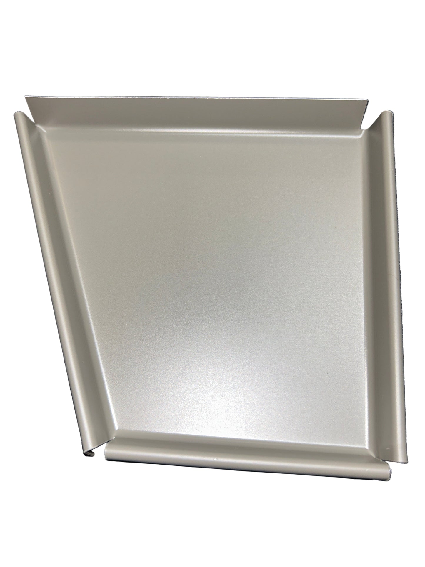 GA 5" Wide Bottom Fascia End Cap - K-Style Gutter | 25+ Colors | Left/Right Options