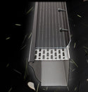 Professional-grade Alurex Double Pro gutter guard with debris defense design.