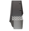 Alurex 5-inch Double Pro gutter guard system with aluminum protection and screws.