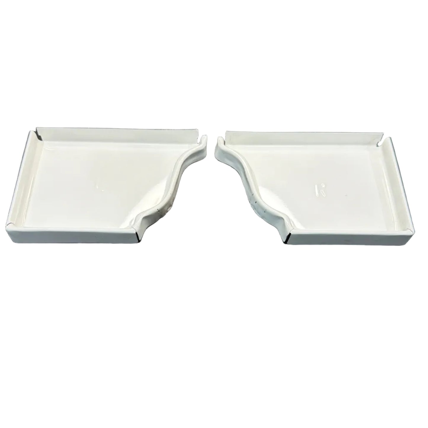 Bulk contractor packs of 5K aluminum gutter end caps left and right K-style ogee profile for large projects in Damascus OR – Gutter All
