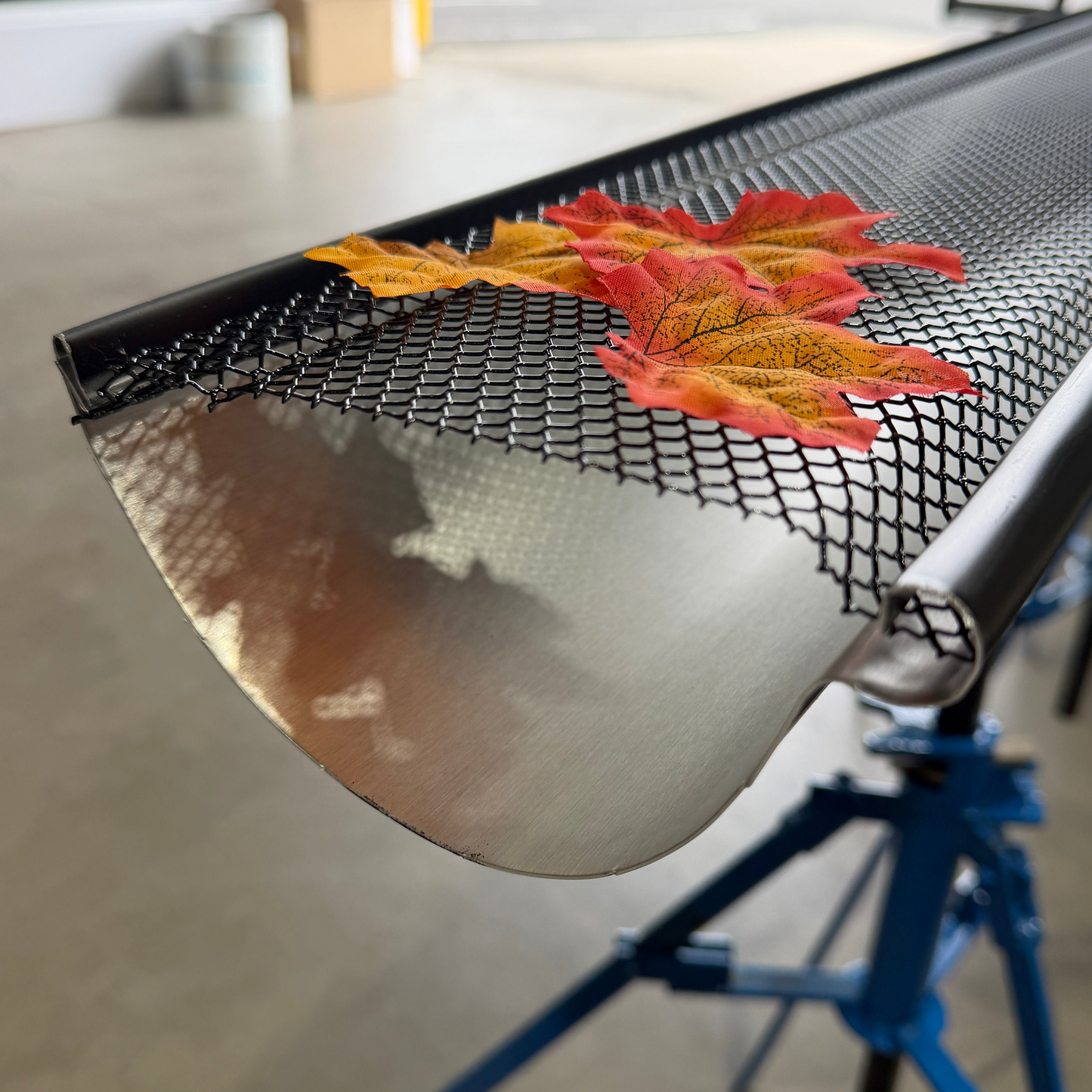 6 Inch Half Round Gutter Guard 4ft Snap-In Leaf Screen No Tools