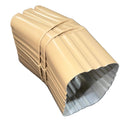3x4 inch Type A Downspout Elbow 22.5 Degree Aluminum Professional Grade 25+ Colors