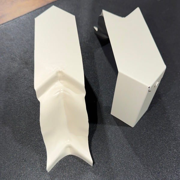 5K 90 Degree Strip Miter Professional Grade Gutter Component