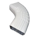 3x4" 75-Degree Downspout Elbow – Type B Corrugated Aluminum (25+ Colors)