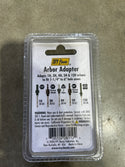 GA IVY Classic 28112 Hole Saw Arbor Adapter – 1/2"-20 to 5/8"-18 Thread Converter with Hex Flange (Single)