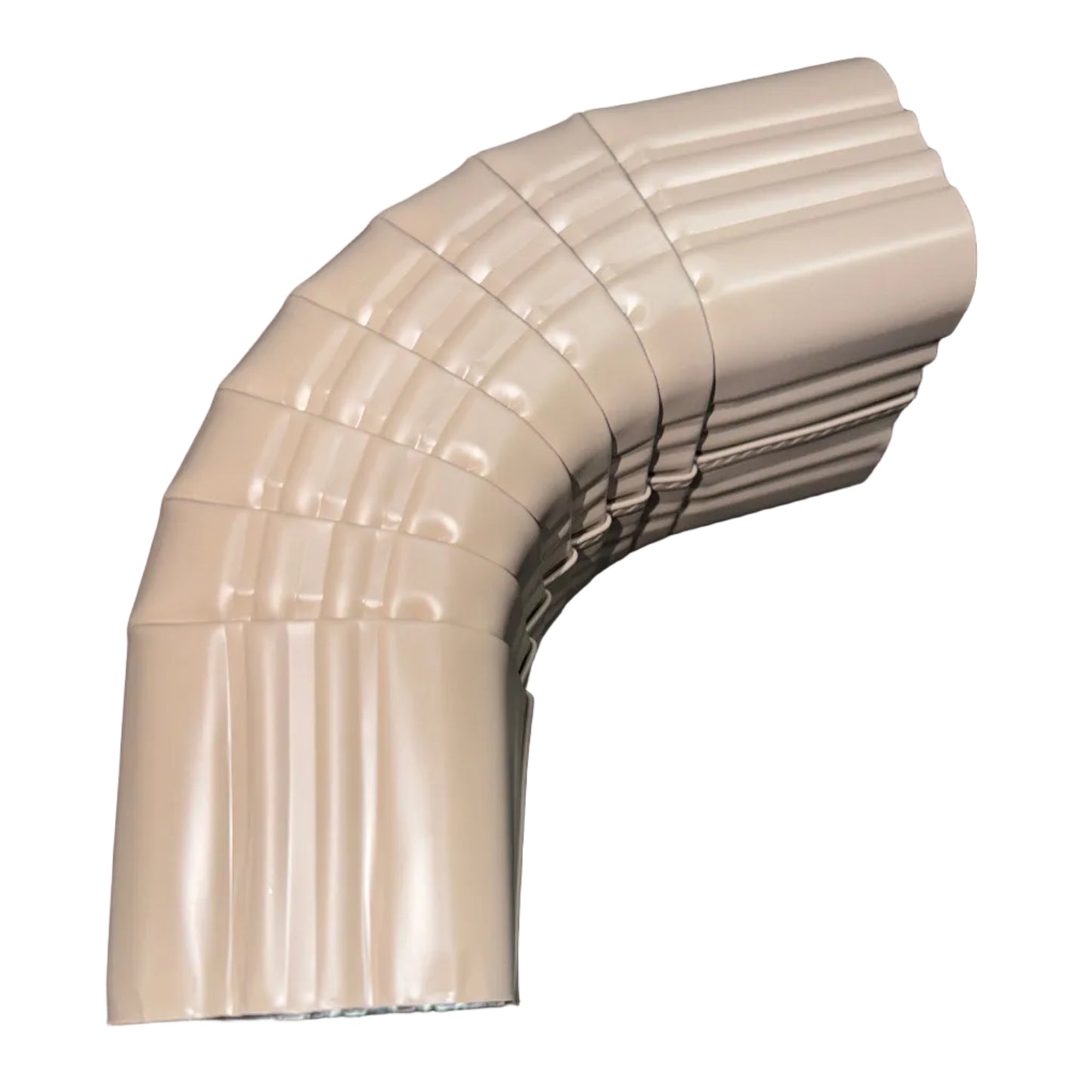 75 degree aluminum downspout elbow for deep fascia offsets