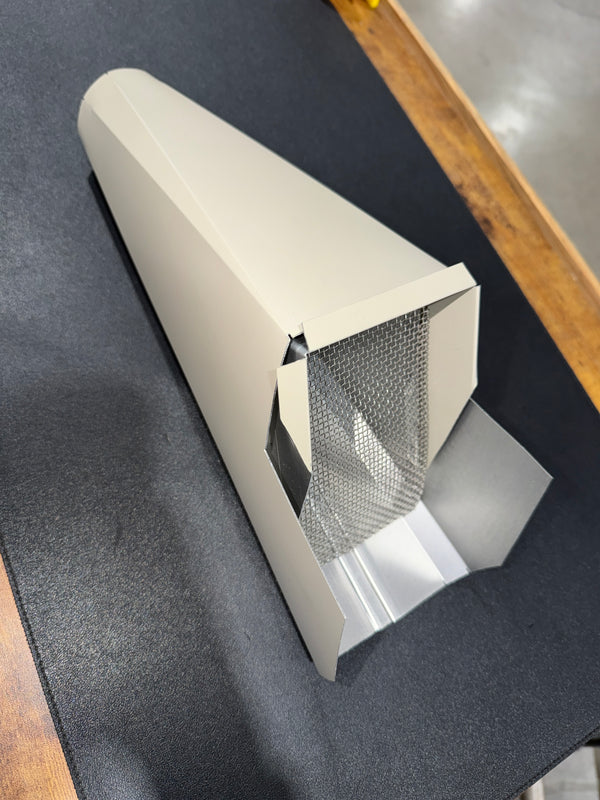 Gutter Downspout Cleanout with Screen - Professional Grade Aluminum Downspout Debris Filter System