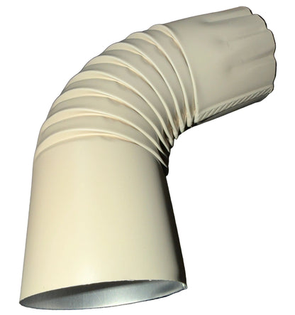 3" Round Downspout Elbow - 75° Professional Grade Aluminum | 25+ Colors | Standard Shipping Available | Damascus OR