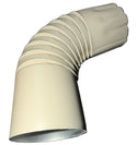 3" Round Downspout Elbow - 75° Professional Grade Aluminum | 25+ Colors | Standard Shipping Available | Damascus OR