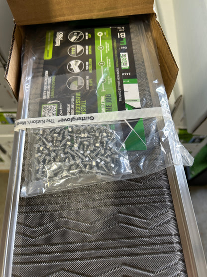 LeafBlaster Pro Gutter Guard - 5" & 6" Small Hole Mesh | Wave Pattern Technology | Professional Grade | Damascus OR + Nationwide Shipping