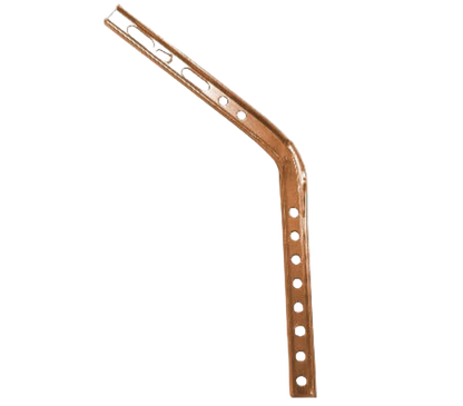 6 in. Half Round Exposed Rafter External Hanger