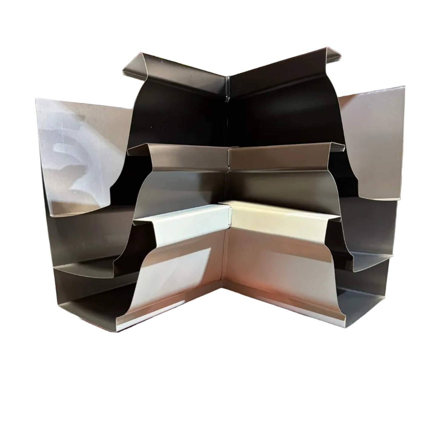 6K 90 degree professional box miter corner aluminum gutter transitions inside outside corner leak-proof design Damascus Oregon